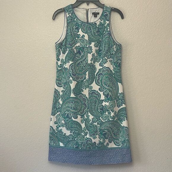 Ann Taylor Dresses & Skirts - Ann Taylor Geometric Print Dress Size 0 Petite